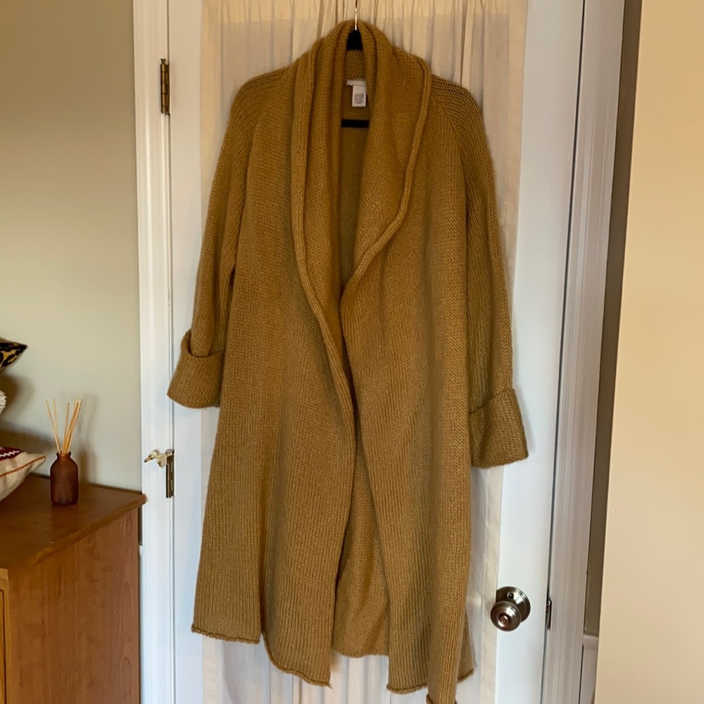Long cardigan sweater/coat
